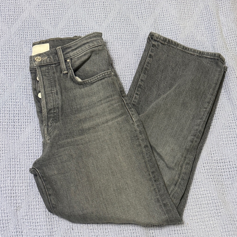 MOTHER Gray Women Jeans